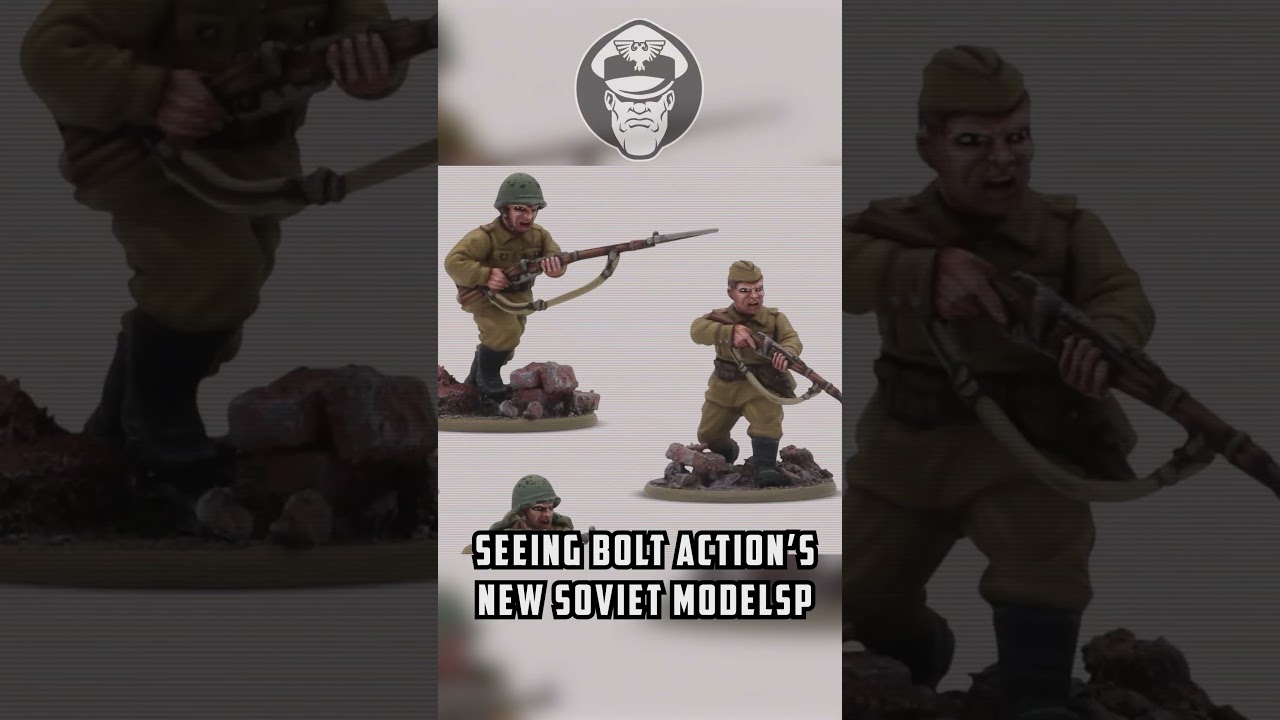 Seeing the new Soviet sculpts from Bolt Action