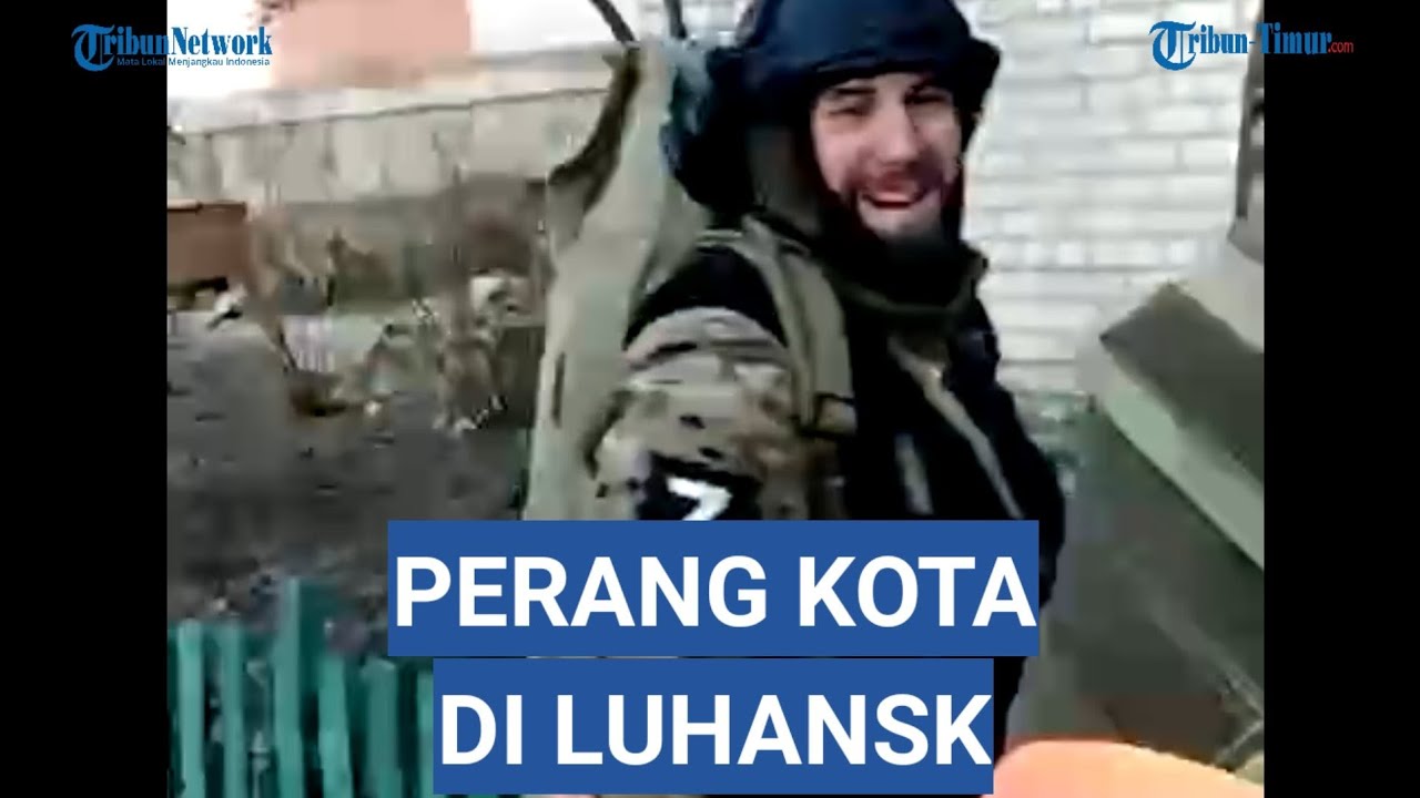 Video Tentara Chechnya Tetap Tersenyum Meski Terlibat Pertempuran Seru dengan Azov di Luhansk