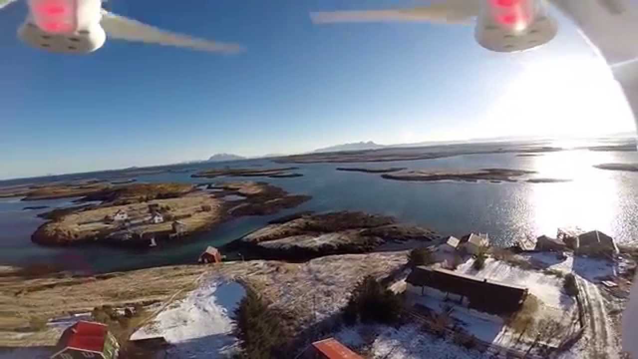Dj phantom 2 Pr&oslash;vetur Sandv&aelig;r city. Nordland. Norway
