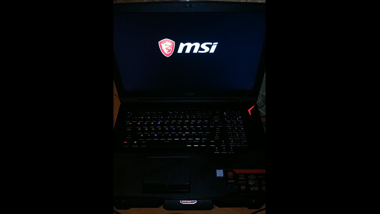 Замена термопасты на ноутбуке MSI TITAN GT75 VR 1070 SLI