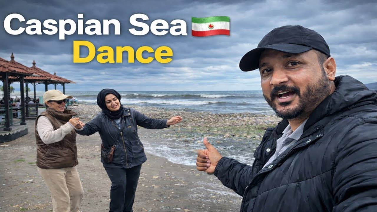 Unexpected Dance at Caspian Sea 🇮🇷 | Chalus Travel Last Part