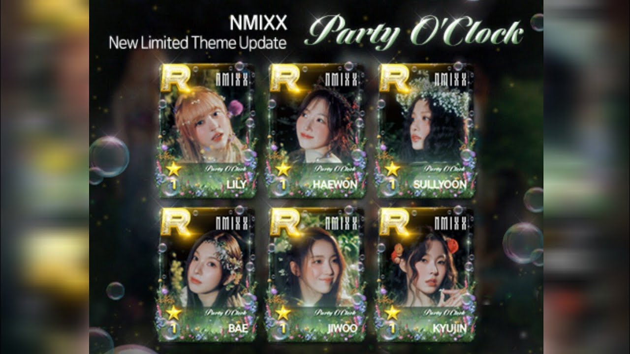 [SUPERSTAR JYP] COMPLETING NMIXX PARTY O'CLOCK ✨️ LE THEME