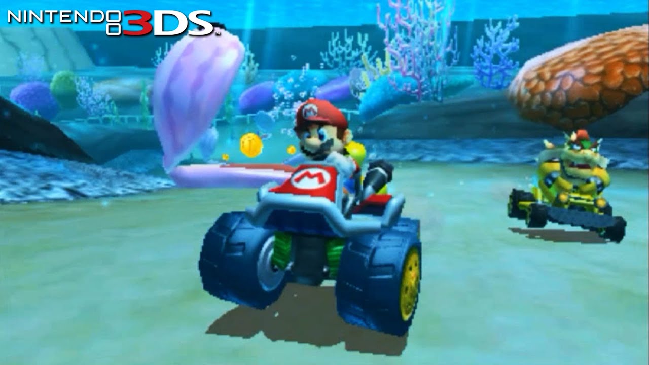 Mario Kart 7 - Gameplay Nintendo 3DS Capture Card 60 fps