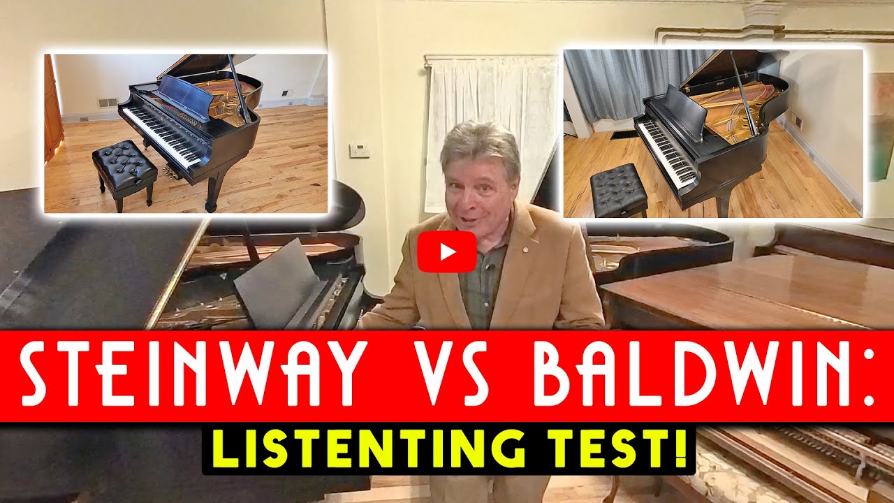 Steinway vs Baldwin: Piano Listening Test