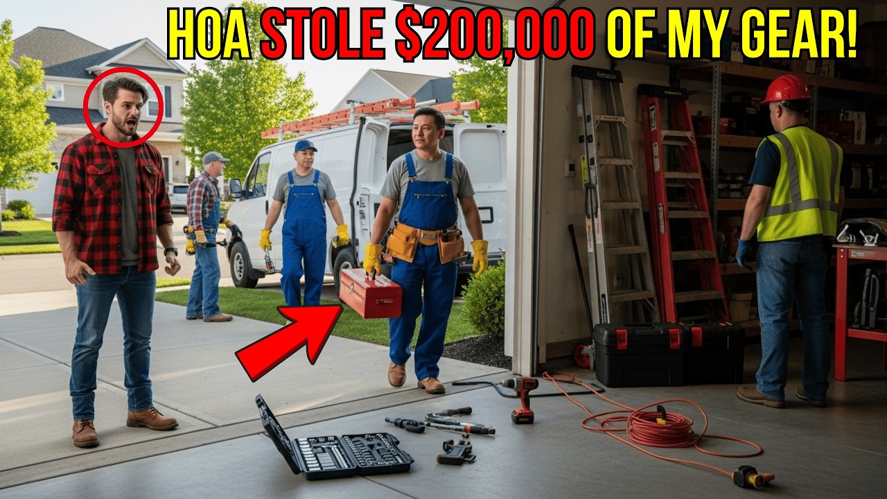 HOA Broke Into My Workshop and Stole $200,000 in Gear—They Forgot I’m Not Even a Member!
