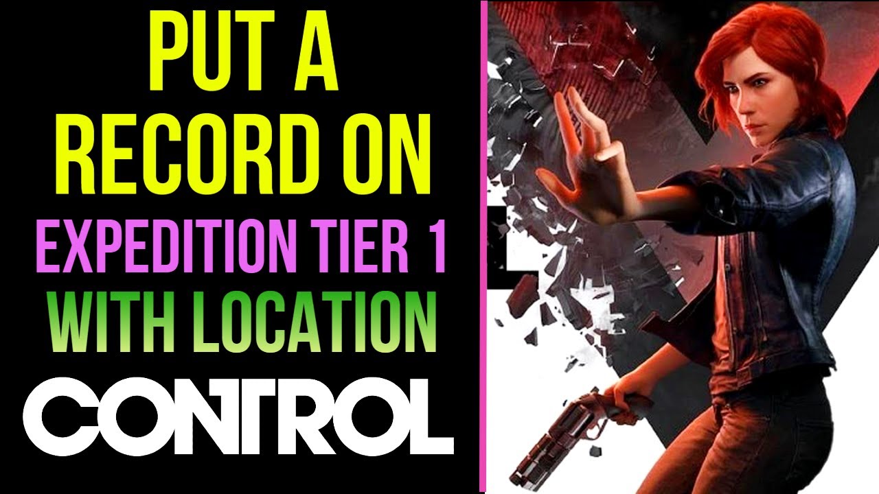 Control Put A Record On - Side Mission [ With Location ] MP Trophy