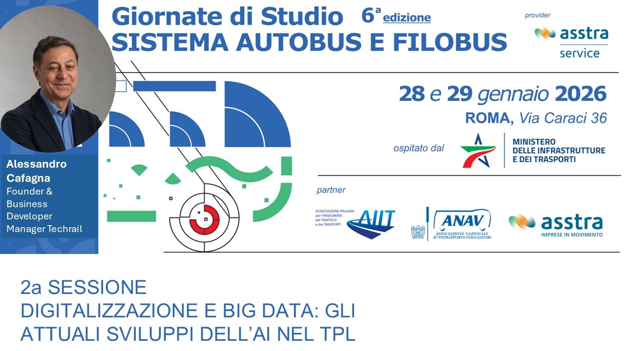 Alessandro Cafagna, Founder & Business Developer Manager Techrail