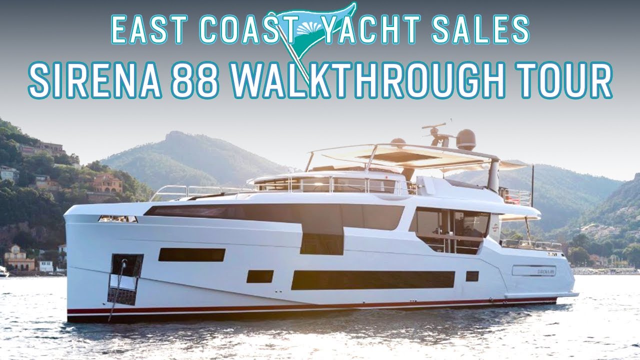 2023 Sirena 88 Walkthrough Tour