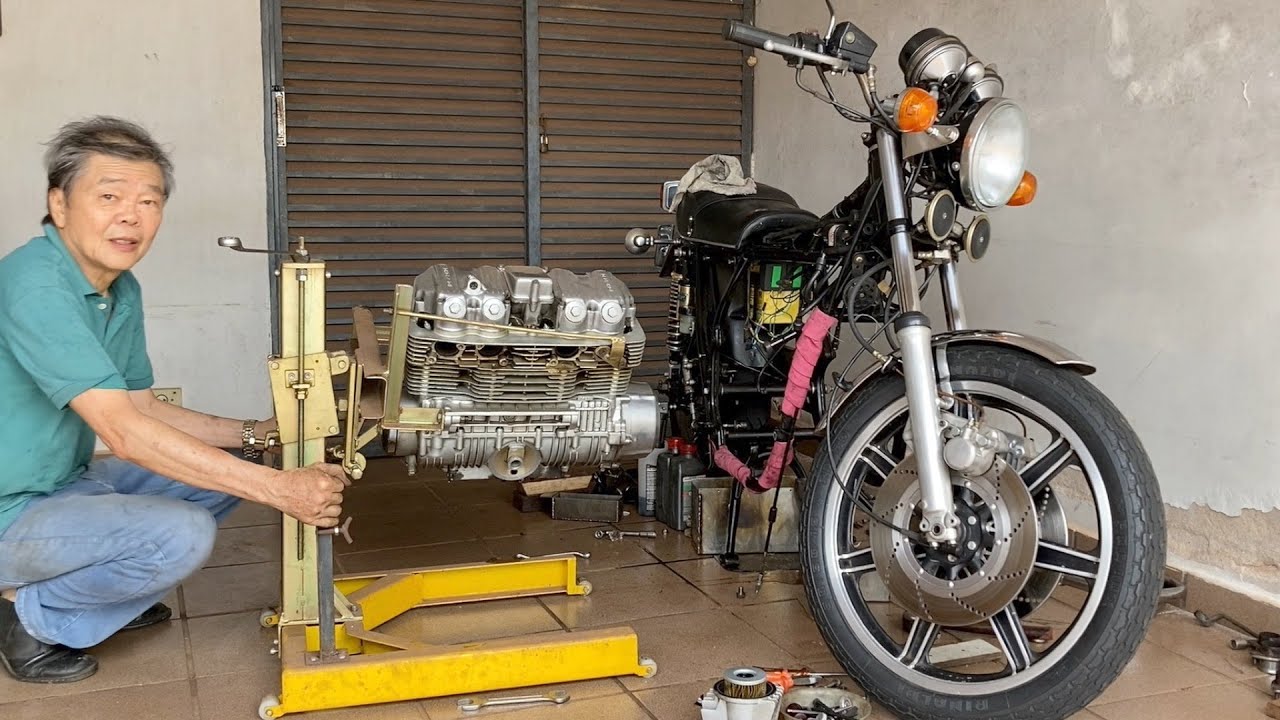 Honda CB 750 Four (7 Galo) Desmontagem do motor #7galo #cb750four #cb750