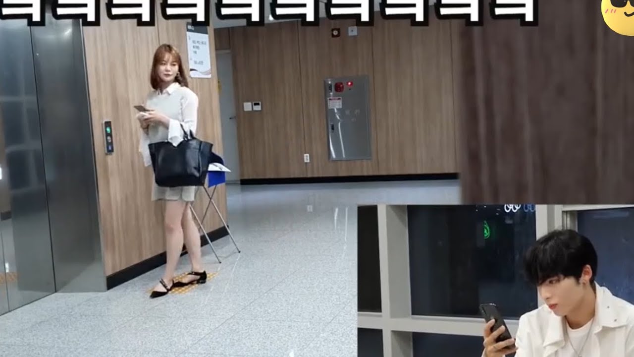 イケメン発見！女子のチラ見テクニックが笑えるww  #ドッキリ #いたずら