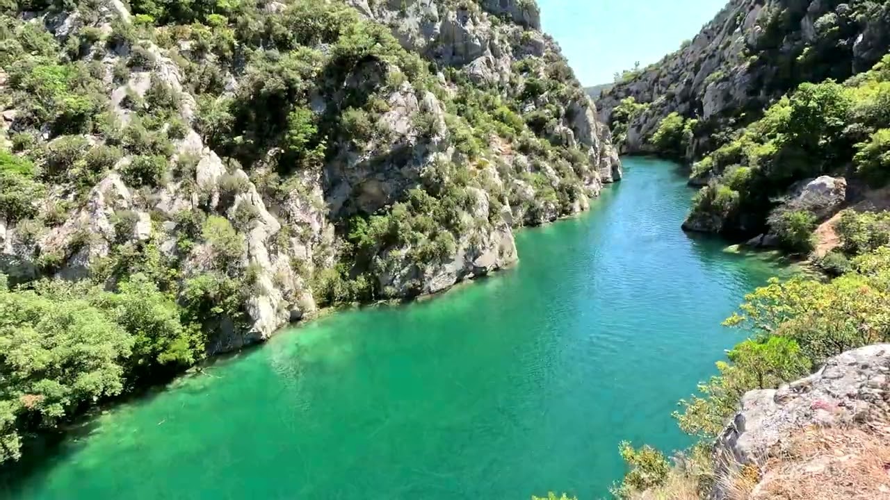 Ancien canal du Verdon à Quinson - 5 Août 2025 4K