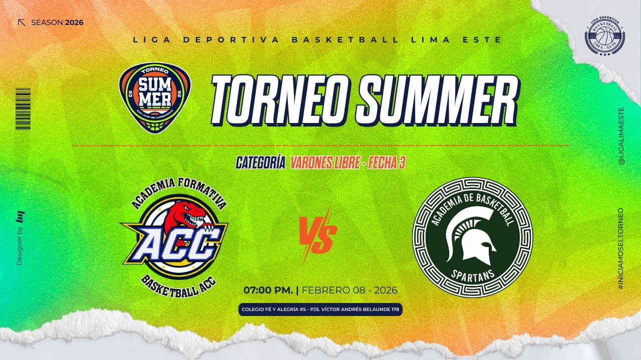 ACC vs SPARTANS - LIBRE VARONES