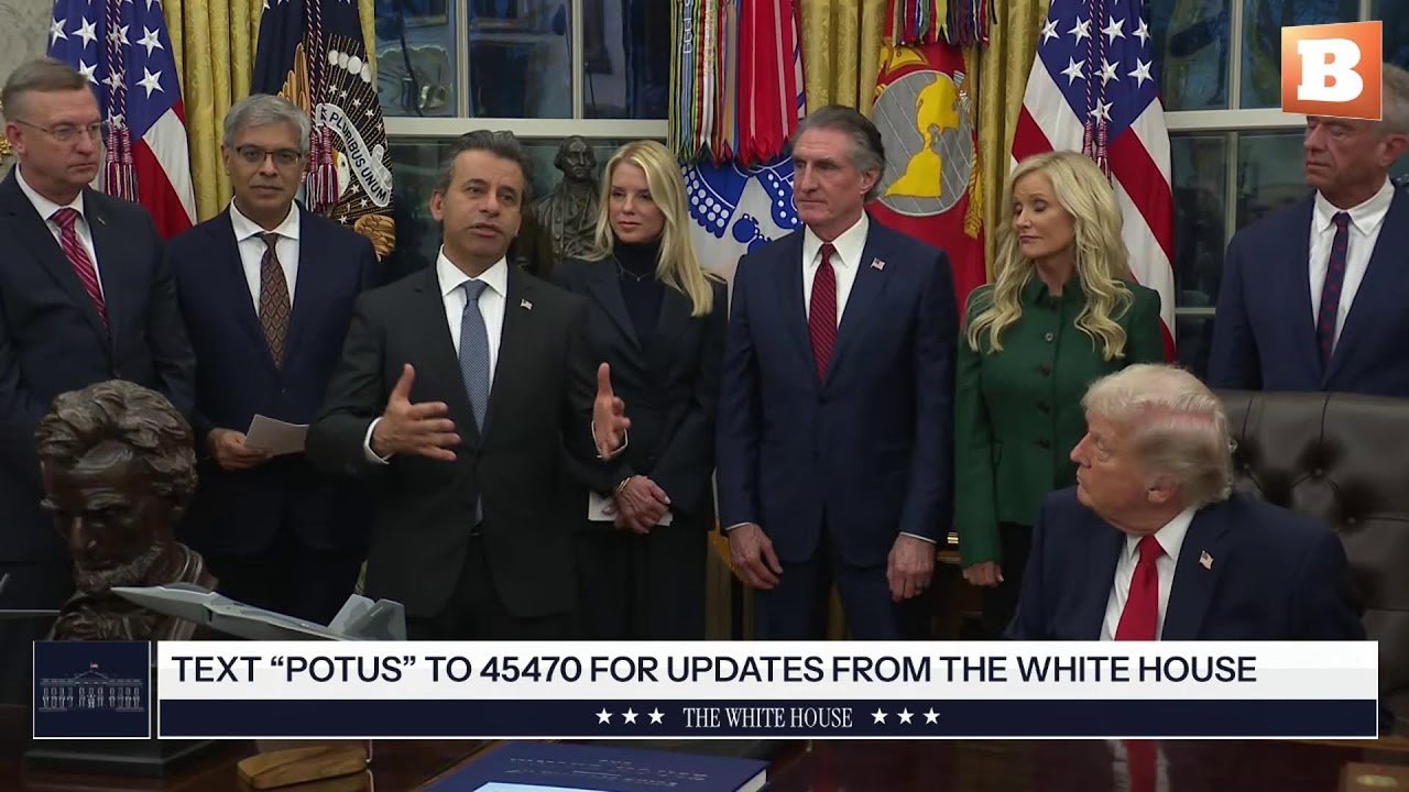 LIVE: President Trump Makes Major Announcement from the Oval Office...