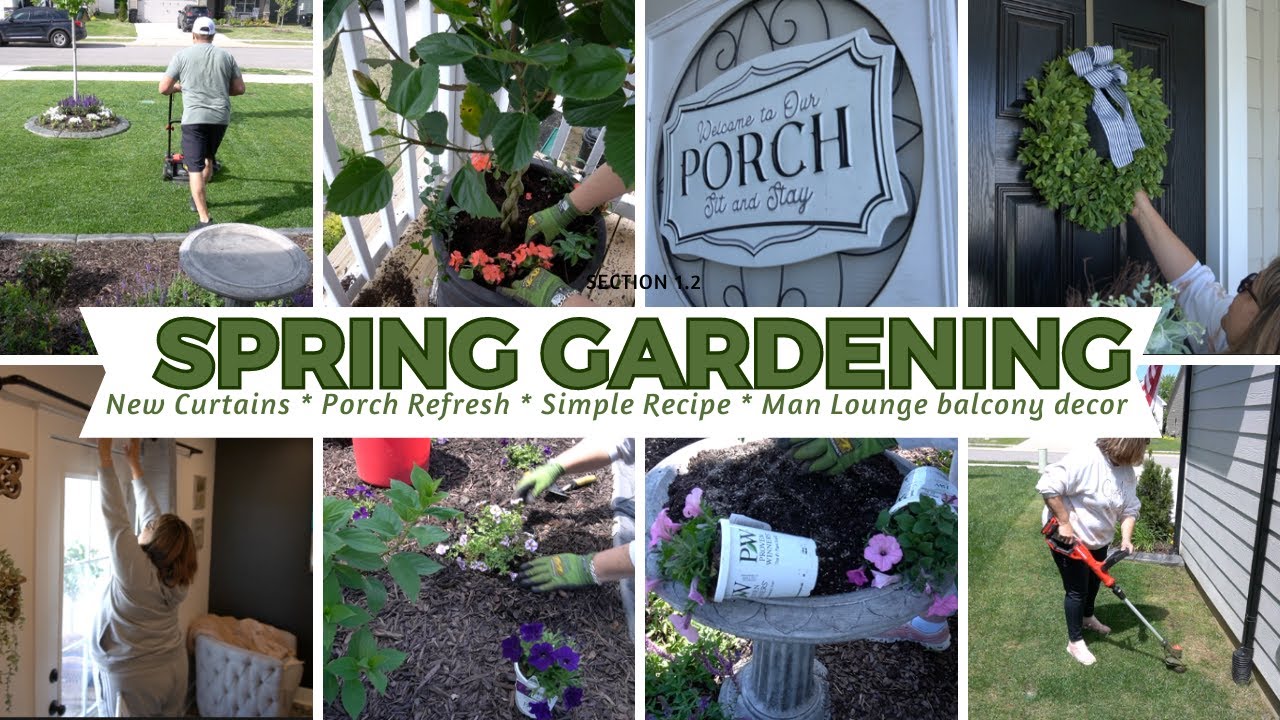 AROUND THE HOUSE HAPPENINGS || SPEND A WEEK WITH US || GARDEN REFRESH || HOME UPDATES #gardening