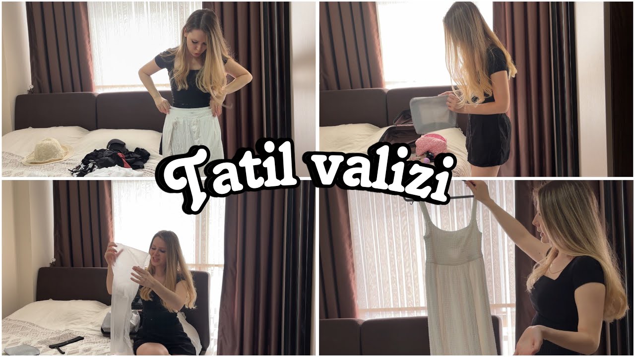 TATİL VALİZİMİ BERABER HAZIRLAYALIM / NELER GÖTÜRDÜM?? \ TÜM EVİ TAŞIDIK😂