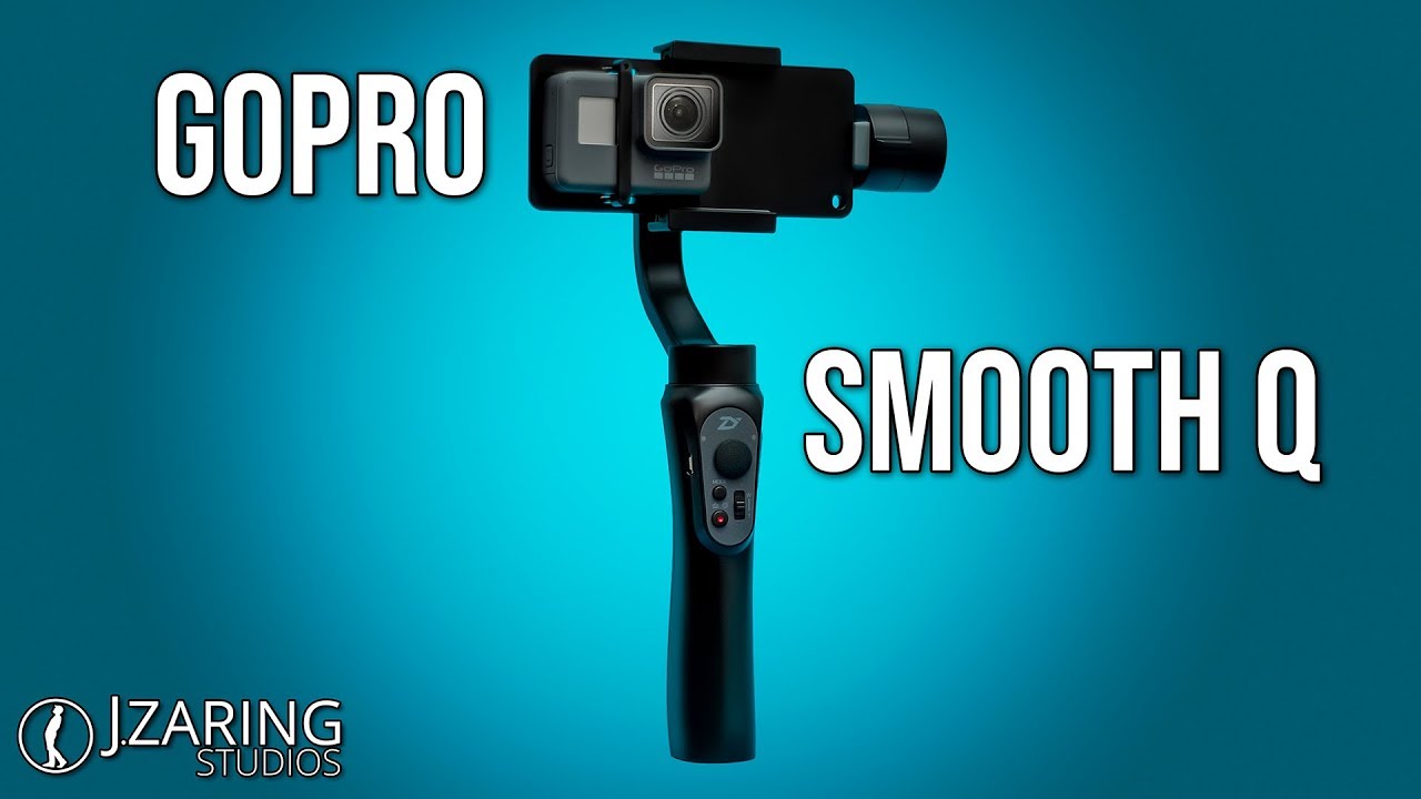 Zhiyun Smooth Q with GoPro. Setup and CRAZY Test Footage