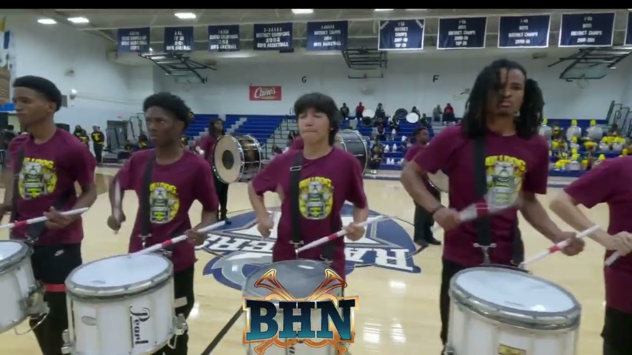 Bulldog Express at Hunting HS Drumline competition