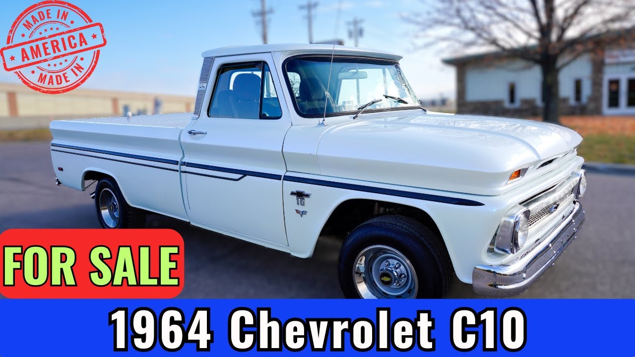1964 Chevrolet C10   * FOR SALE *  $16,980 * #usa #chevy #classiccars
