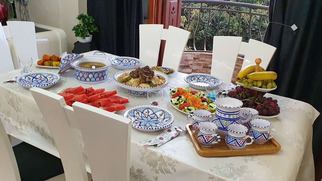 طاولة عرضة بدون سابق انذار 😱طعام يوم الجمعة مرقى بيضاء السر لي يخليك تتحصلي على مرقى خاثرة وبنينة