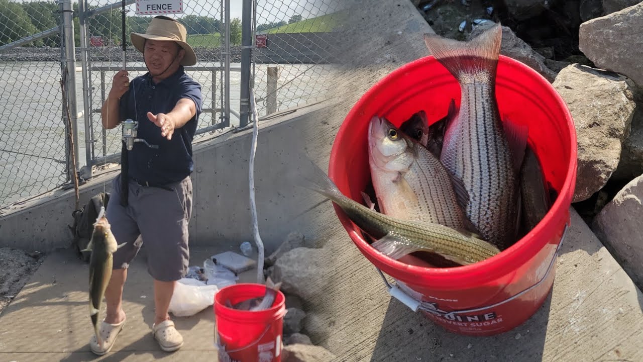 RED ROCK Dam,  our little fishing trip this week.