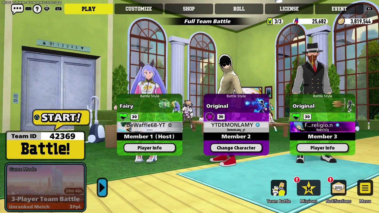 Customs n Shii..| MY HERO ULTRA RUMBLE