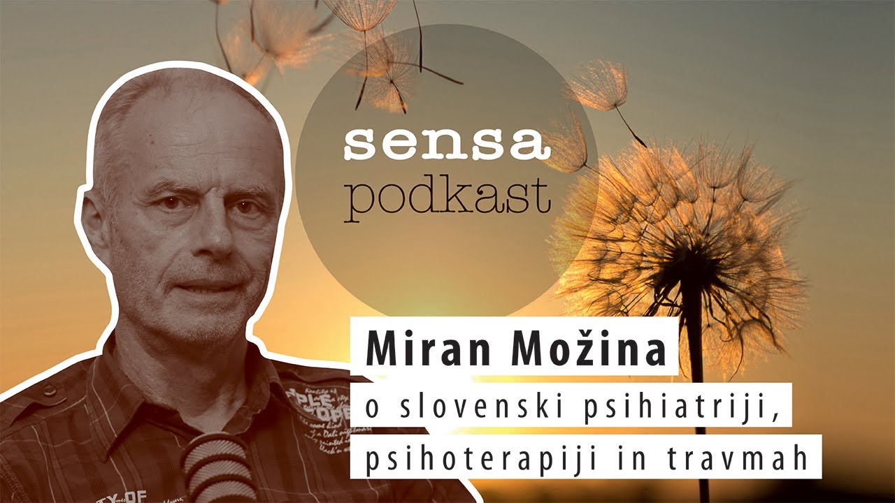 Miran Možina o psihatriji, psihoterapiji, depresiji, antidepresivih in travmah