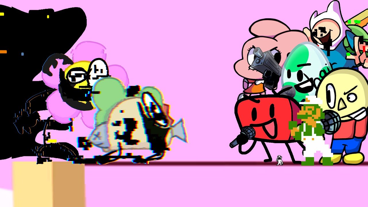 FNF ROTTING FLESH BUT EVERYONE SINGS IT