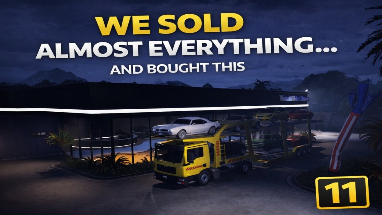 We Sold Almost EVERYTHING… Then Bought This | Car Dealer Simulator