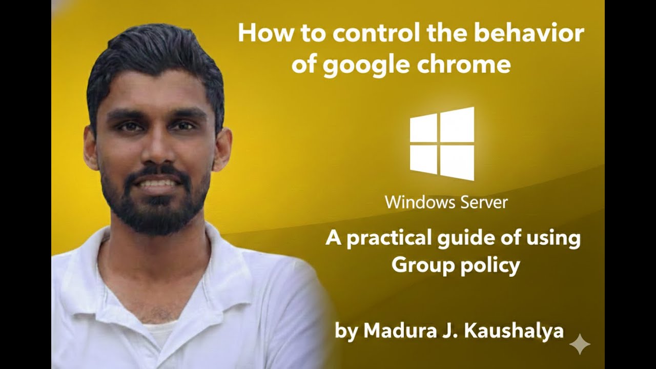 How to control the behavior of google chrome