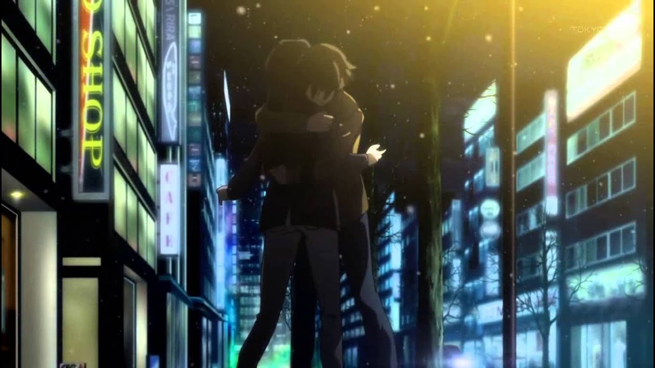 White Album 2: Kitahara x Kazusa kissing scene