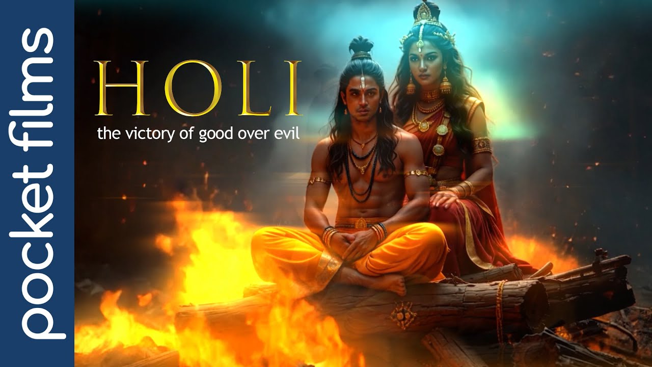 First AI Short Film By Pocket Films | The victory of good over evil. | Holi | Festival
