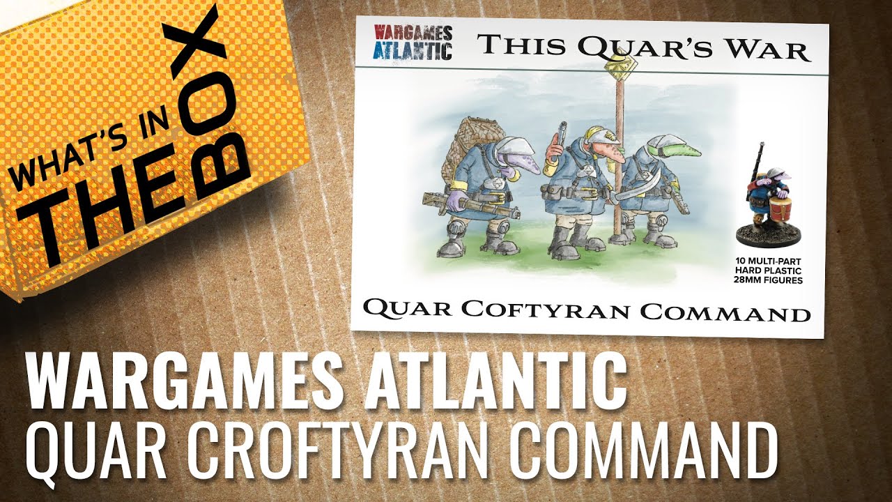 Unboxing: Quar Coftyran Command | Wargames Atlantic & ZombieSmith