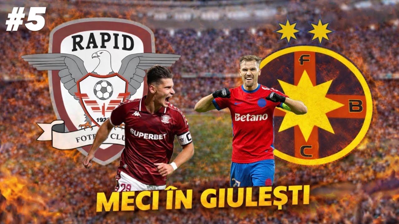 FCSB SE FACE DE RAS IN GIULEȘTI //Cariera cu FCSB #05 EA FC 26 Romania