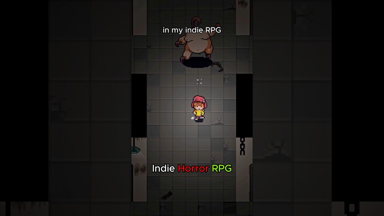 Plague Goblin pet in my horror RPG #pixelart #horrorgaming #backrooms