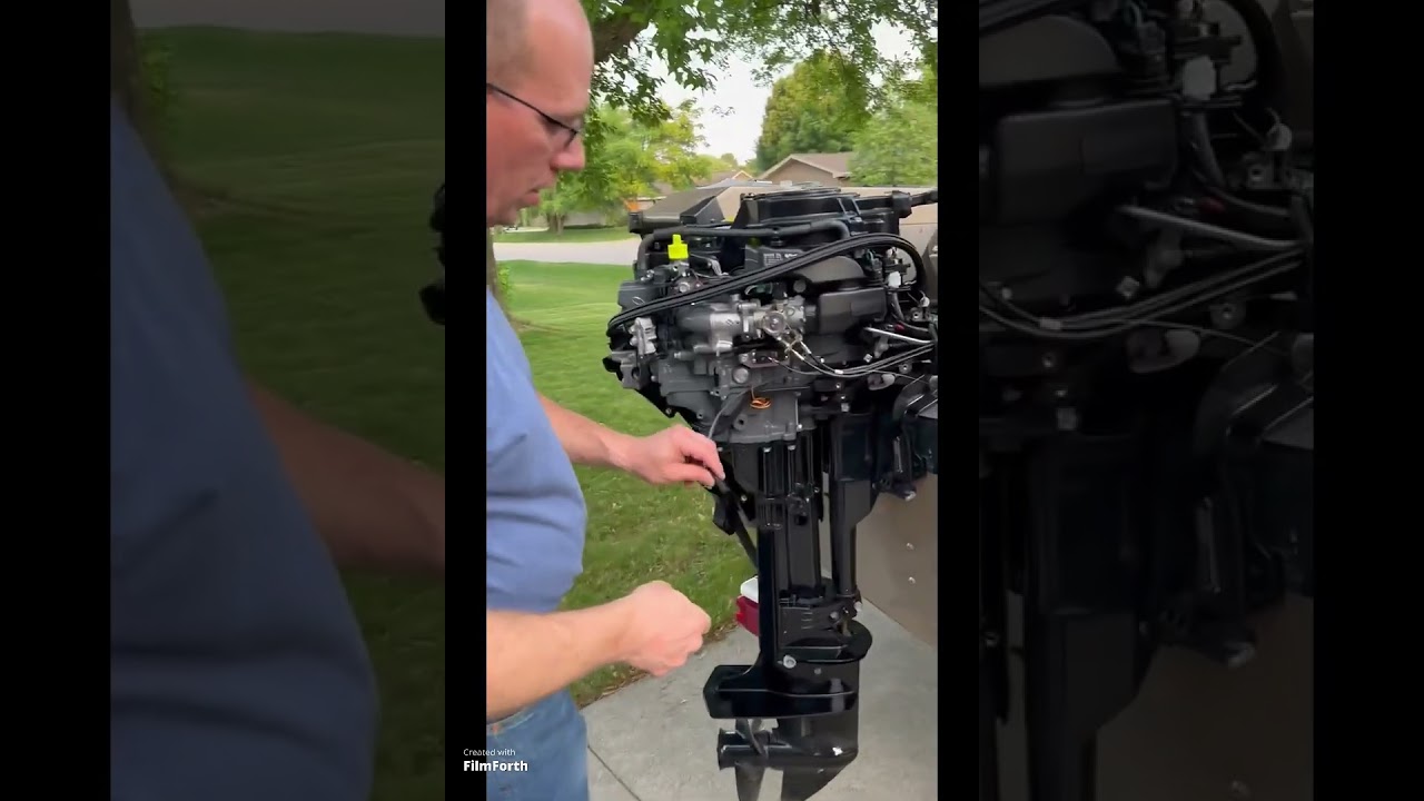 Suzuki EFI tiller Motor Kit Install