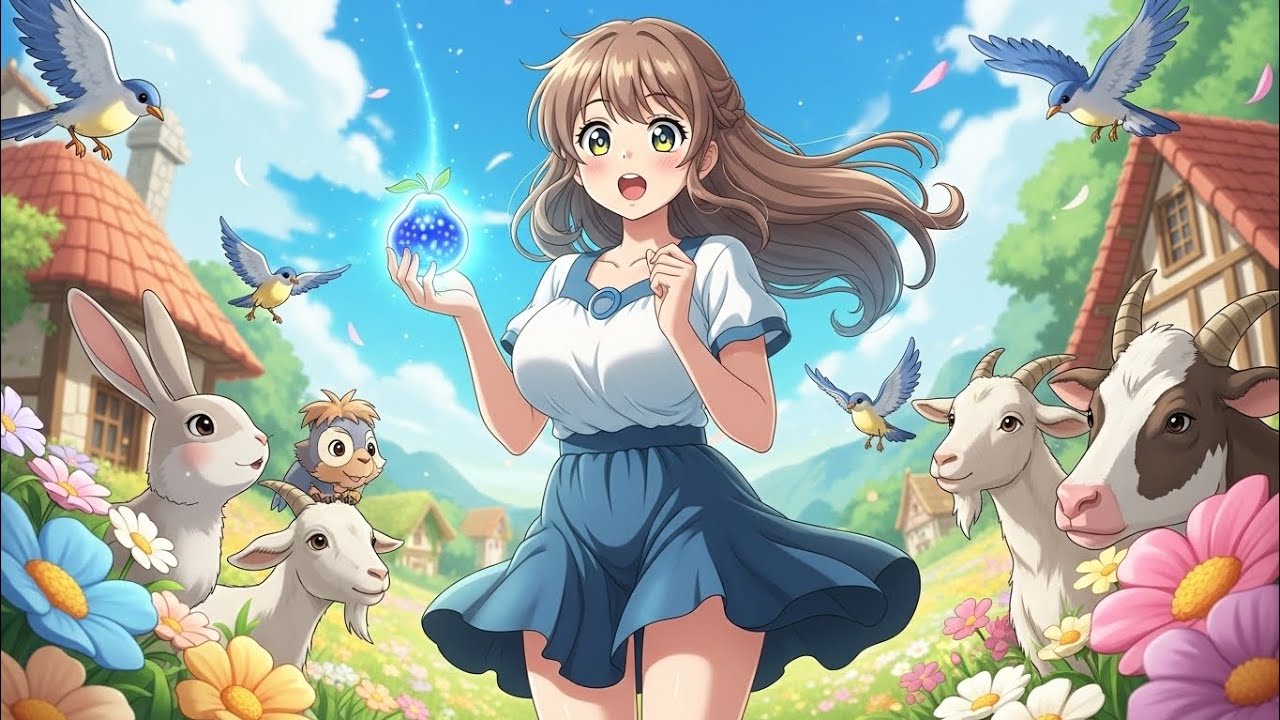 The Girl Who Could Talk To Animals | Magical Village Story | Ghibli Inspired Hindi Anime Story