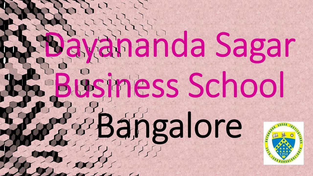 Dayananda Sagar Business School