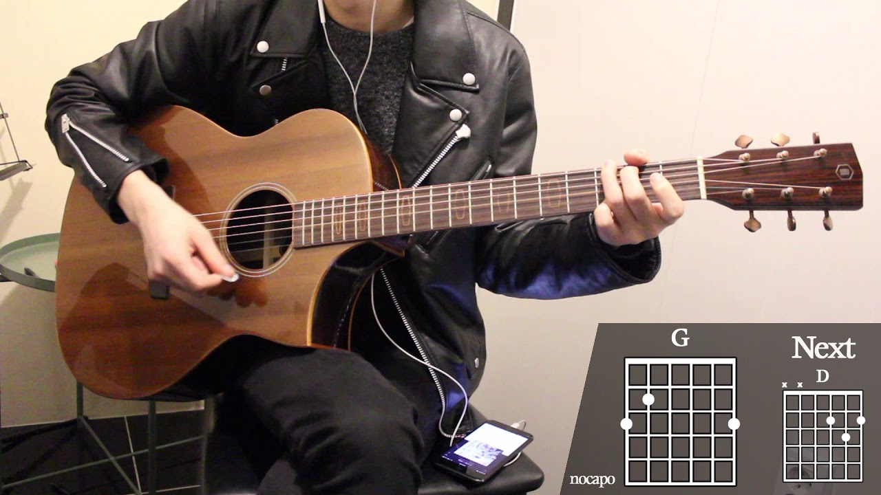 Can't Stop - Red Hot Chili Peppers Guitar Cover for Beginner Playing by [Musicdrawing]