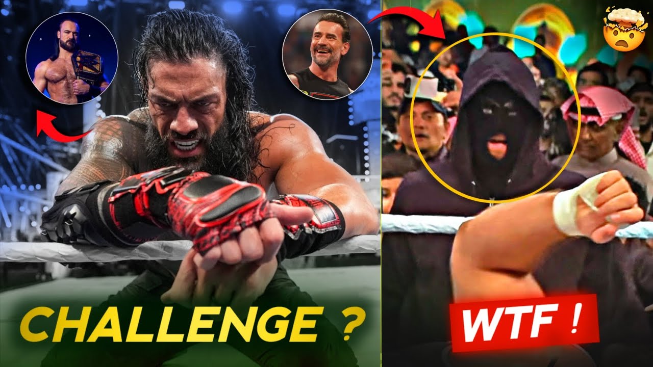 Roman Reigns WINS Royal Rumble Plans 🤯 | Mystery Man in Royal Rumble #romanreigns 