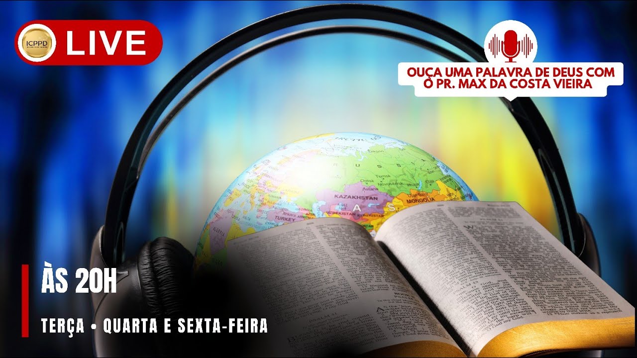 [LIVE Gravada 🔴] • Está com sua Bíblia aberta? 23/07/25  #AféVemPorOuvirEOuvirAPalavradeDeus