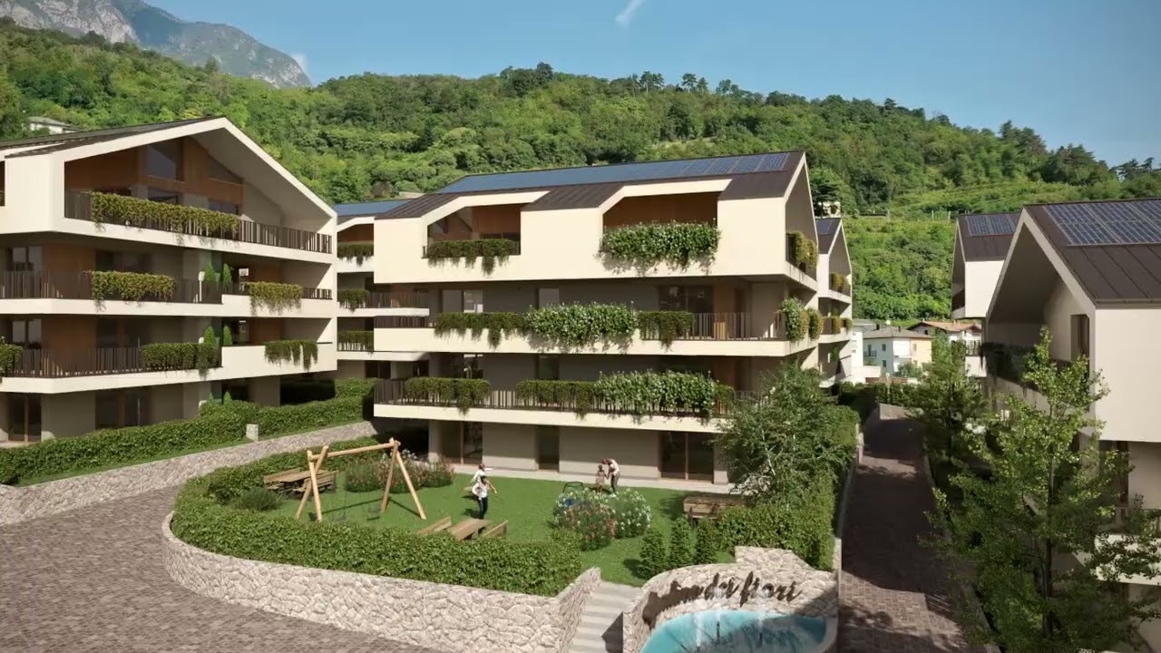 Giardino dei fiori, Romagnano, Trento - Carlini Costruzioni