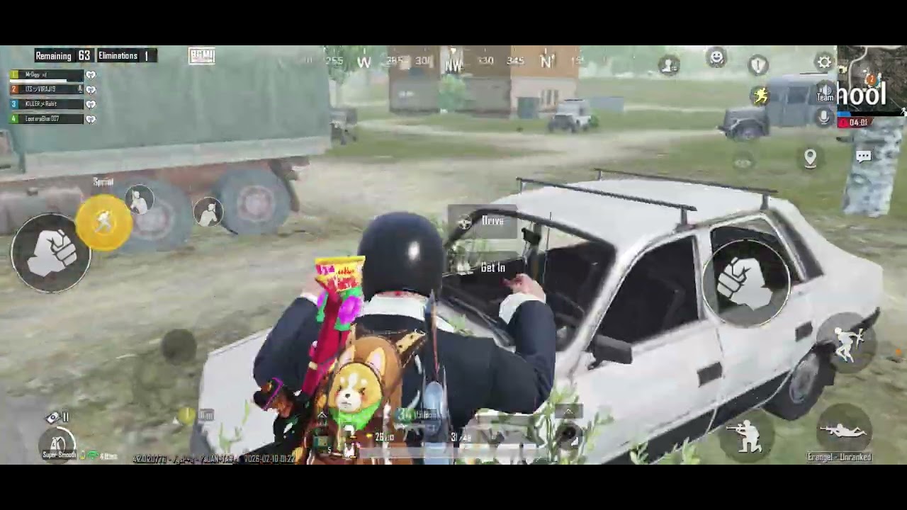 Play classic erangel gameplay in Bgmi school Apartment full dhamaal