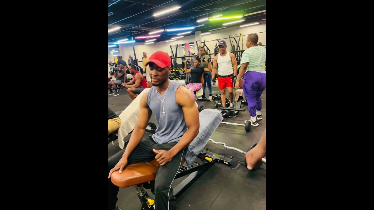 Daily gym vlog arm day#motivation #gymworkout 