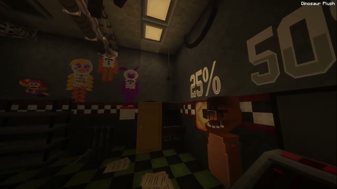 Minecraft FNAF 3 Darkest Hour - Night of The Phantoms