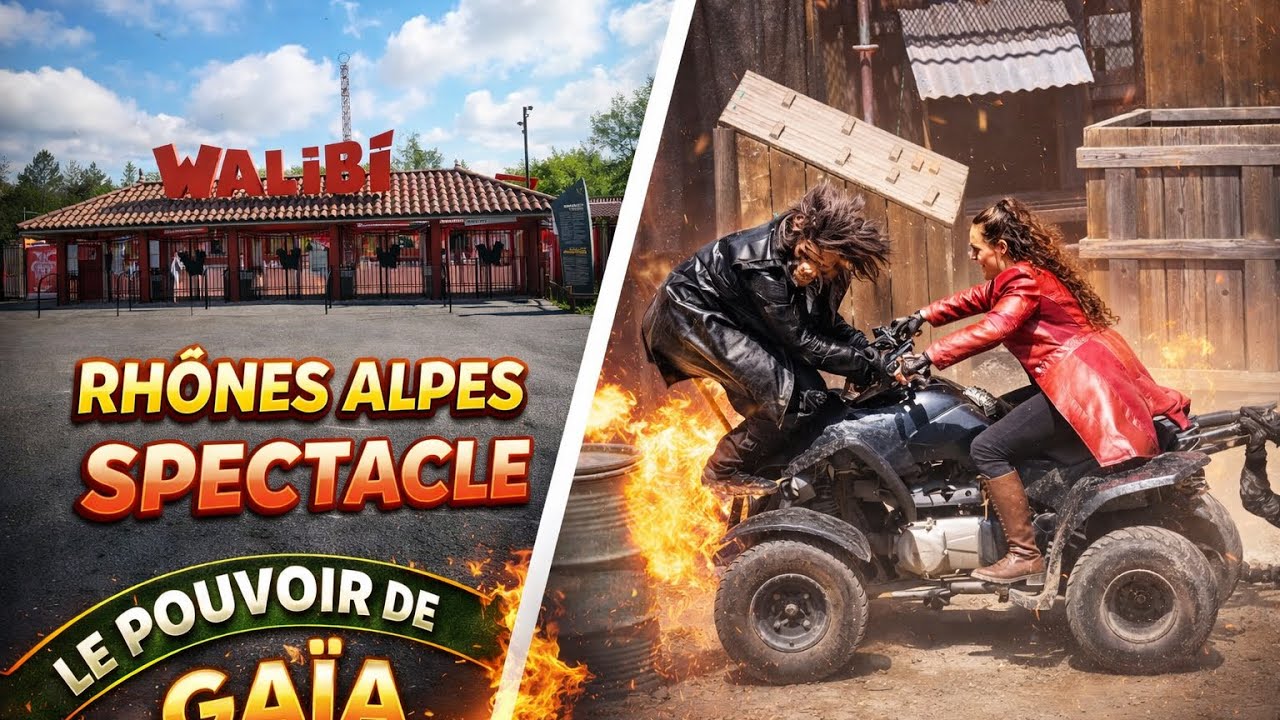 Le Pouvoir de Gaïa Spectacle Walibi Rhône-Alpes