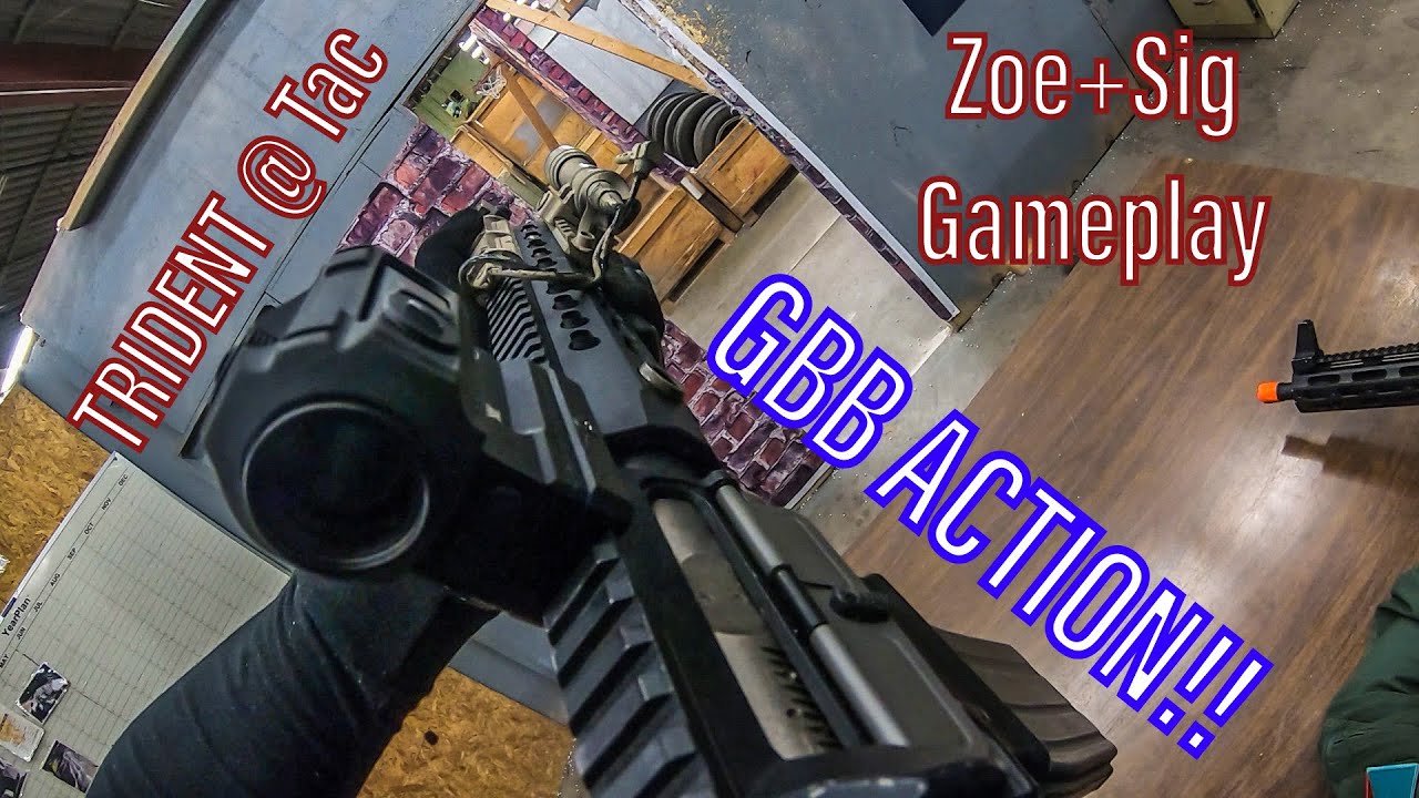 Airsoft Gameplay @Tac w/KWA LM4