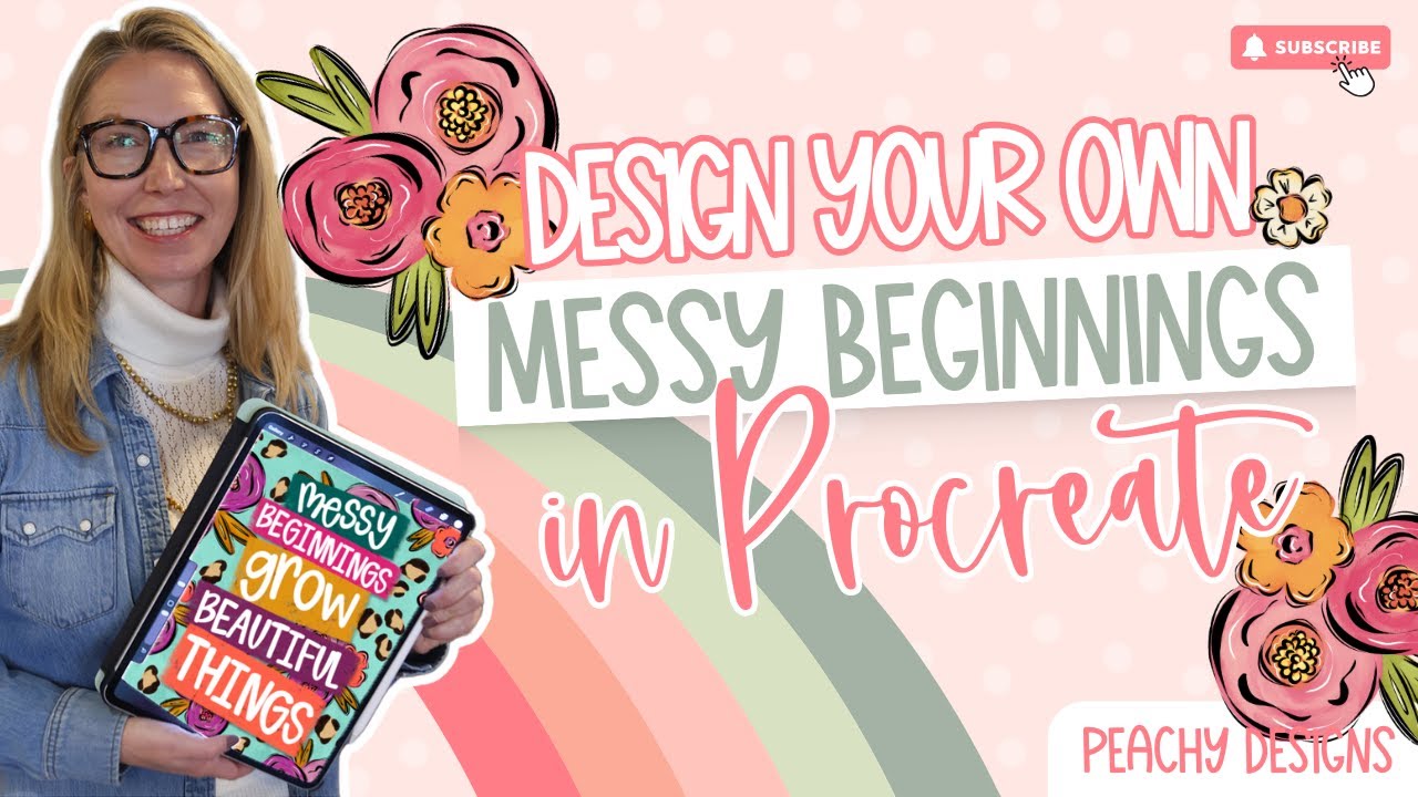 Непростые начала: Урок дизайна в Procreate для начинающих (рисунок не требуется)