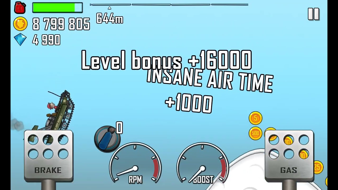 Hill Climb Racing проїхав 9035m #4
