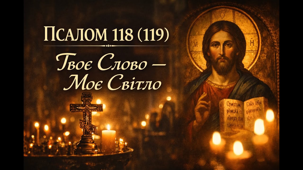 Псалом 118 (119) | Твоє Слово — Моє Світло | Православна Молитва