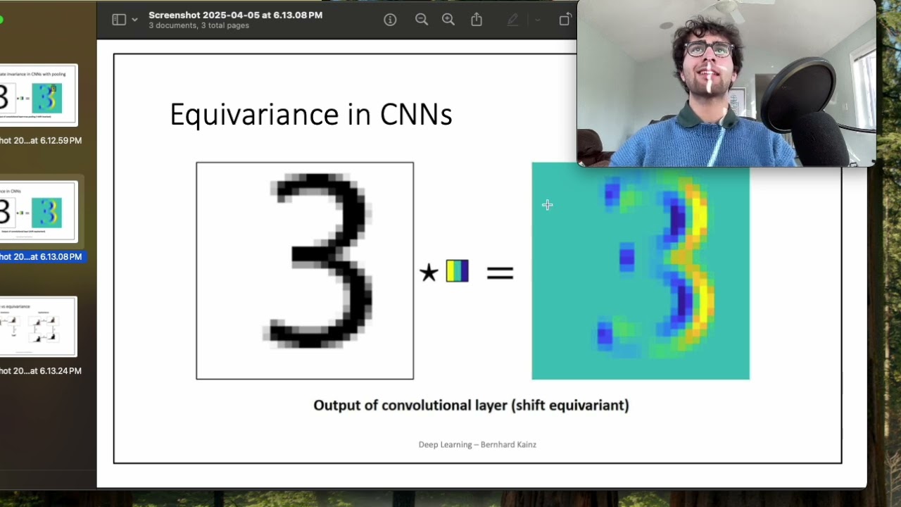 Gentle introduction to Shift Equivariance versus Invariance in Deep Learning.